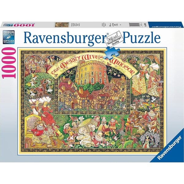 1000pc Ravensburger Windsor Wives Themed Family Jigsaw Puzzle Pieces Set