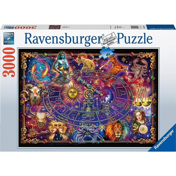 3000pc Ravensburger Zodiac Astrology Family Jigsaw Puzzle Piecess Sets