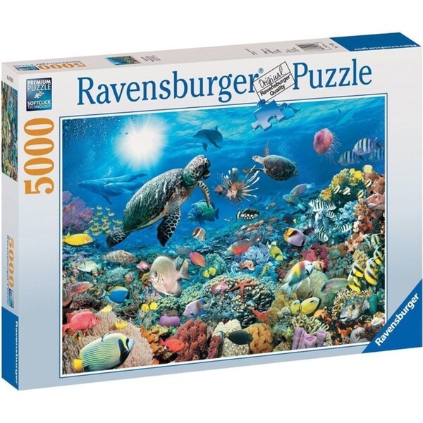 5000pc Ravensburger Beneath the Sea Themed Family Jigsaw Puzzle Pieces