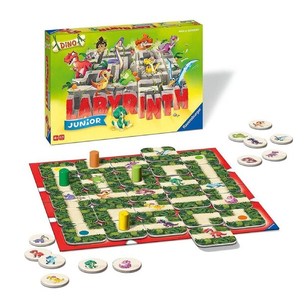 Ravensburger Dino Junior Labyrinth Kids/Childrens Family Fun Games 4Y+