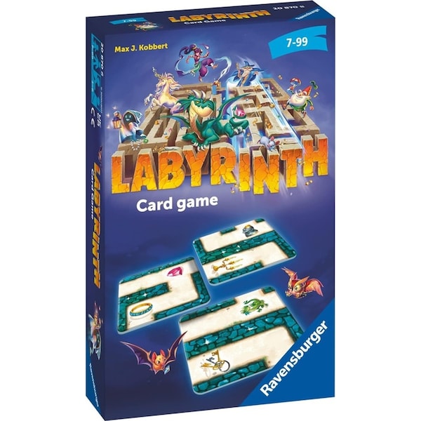 Ravensburger Labyrinth Card Kids/Childrens Family Fun Treasure Game 7Y+