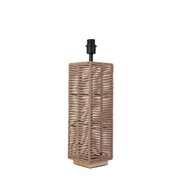 Natural Rope Hand Woven Wooden Base