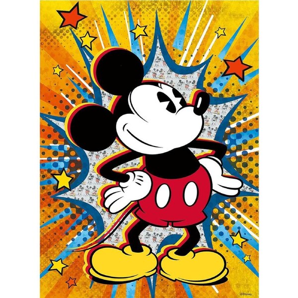 500pc Ravensburger Mickey Mouse Themed Family Jigsaw Puzzle Piece Set