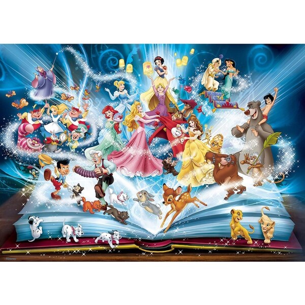 1500pc Ravensburger Disney Magical Storybook Family Jigsaw Puzzle Pieces Set
