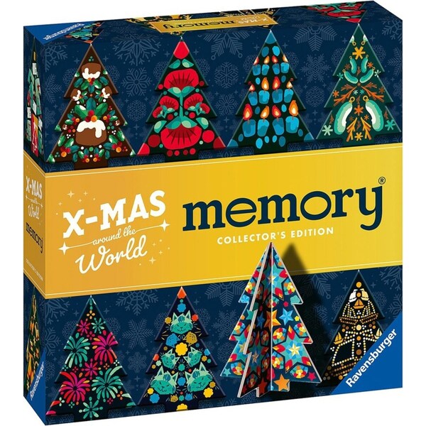 Ravensburger Collectors Memory Christmas Themed Family Fun Card Game 3Y+