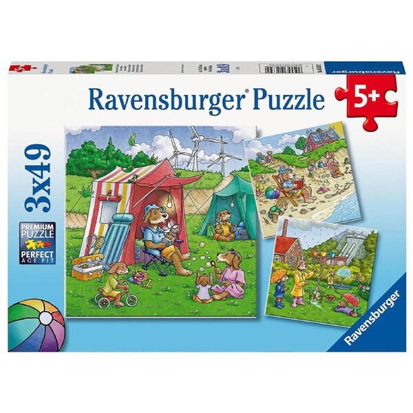 49pc Ravensburger Renewable Energies Jigsaw Kids/Childrens Puzzle Pieces Set 5Y+