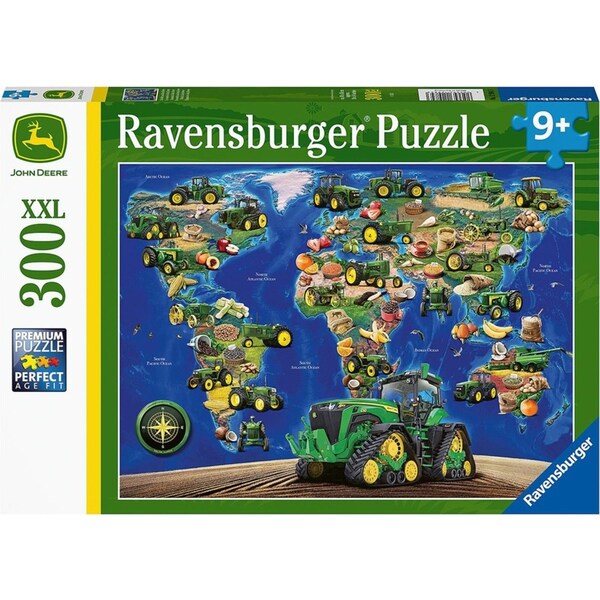 300pc Ravensburger World of John Deere Jigsaw Kids/Childrens Puzzle Pieces 9Y+