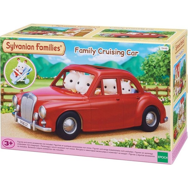 5pc Sylvanian Families Family Cruising Car Vehicle Kids Miniature Figure Toy 3y+