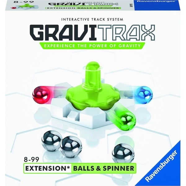 GraviTrax Action Pack Balls & Spinner Marble Run Play Kids/Family STEM Toy 8y+