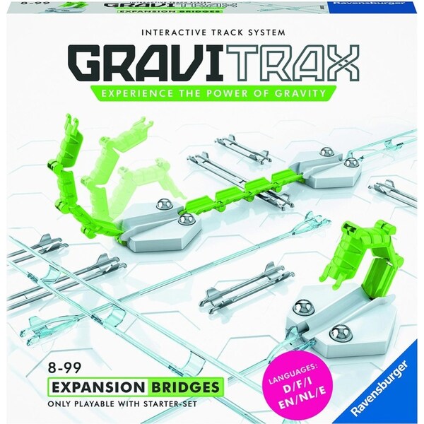 GraviTrax Expansion Bridges Marble Run Build/Play Kids/Family STEM Toy 8y+
