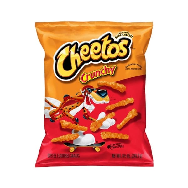 10 Pack x Cheetos Crunchy Cheese Flavoured Snacks 226g
