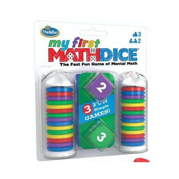 ThinkFun My First Math Dice Problem Solving Educational Game Kids/Children 3y+