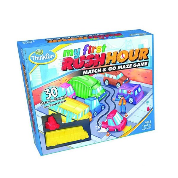 ThinkFun My First Rush Hour Problem Solving Educational Game Kids/Children 3y+