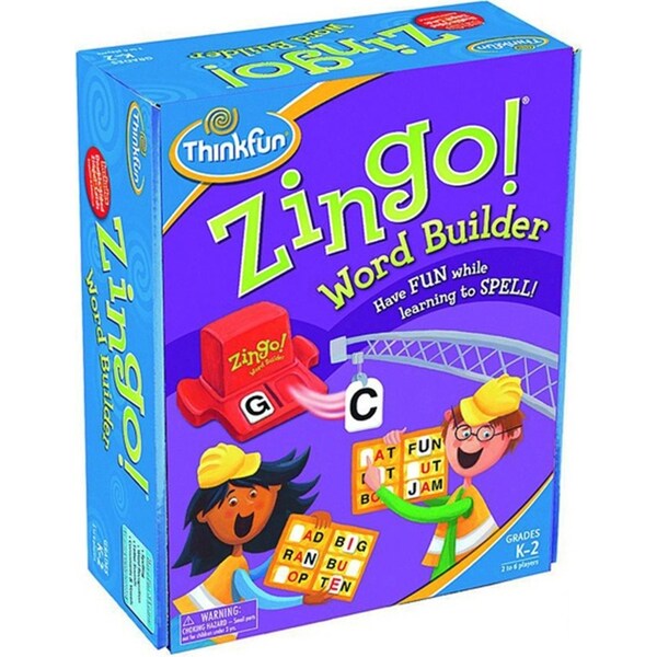 ThinkFun Zingo! Word Builder Early Learning Language Game Kids/Children 5y+