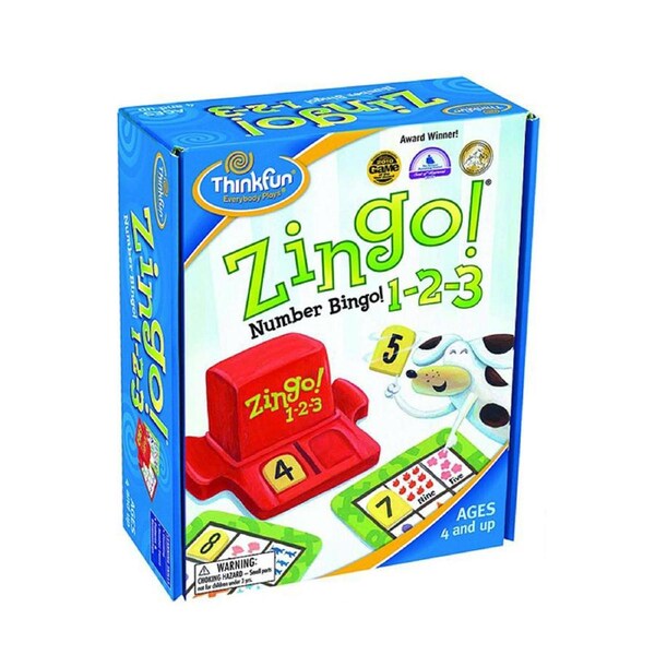 ThinkFun Zingo! 1-2-3 STEM And Creative Thinking Play Game Kids/Children 4y+