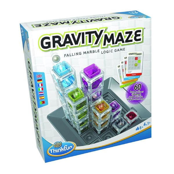 ThinkFun Gravity Maze Logic and Problem Solving Stacking Game Kids/Children 8y+