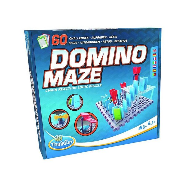 ThinkFun Domino Maze Logic and Problem Solving Board Game Kids/Children 8y+