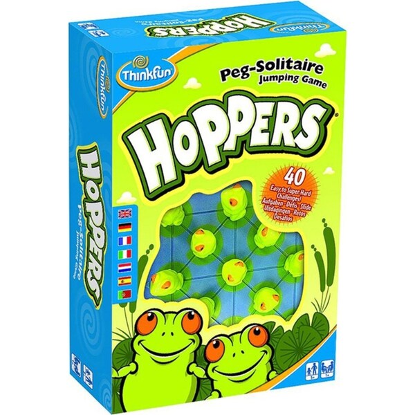 ThinkFun Hoppers Logic and Problem Solving Family Board Game Kids/Children 5y+