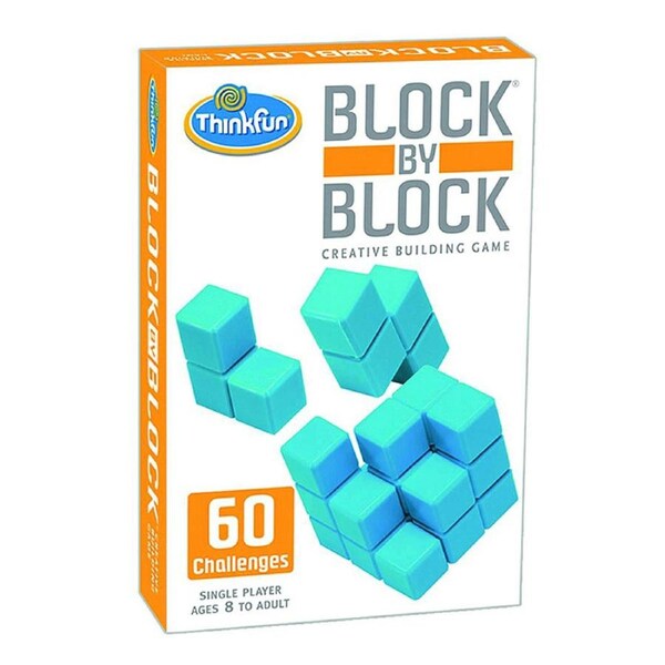 ThinkFun Block By Block Logic and Problem Solving Puzzle Cube Game Kids 8y+