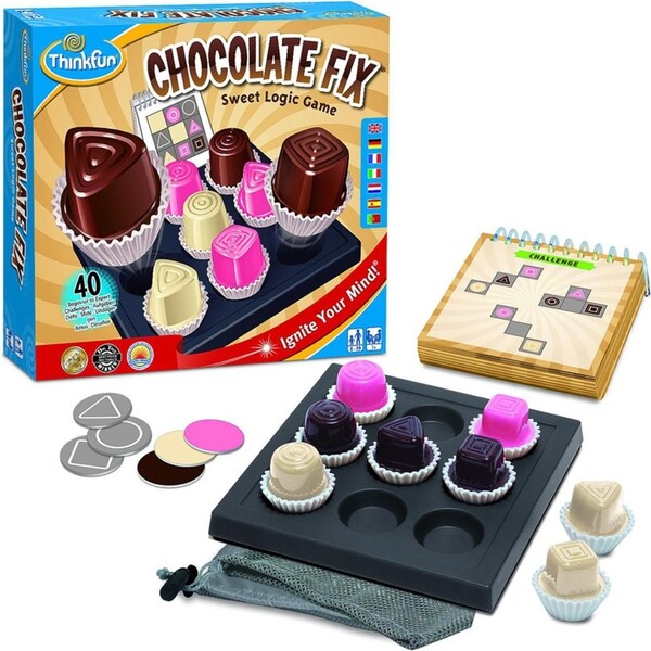 ThinkFun Chocolate Fix Logic and Problem Solving Board Game Kids/Children 8y+