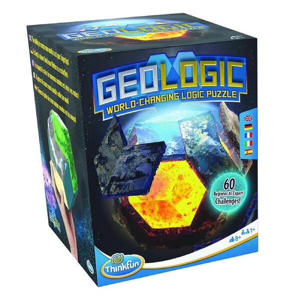 ThinkFun GeoLogic Logic and Problem Solving 3D Puzzle Game Kids/Children 8y+