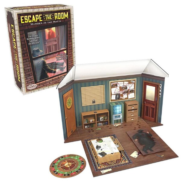 ThinkFun Escape The Room: Murder in the Mafia Family Board Game Family 14y+