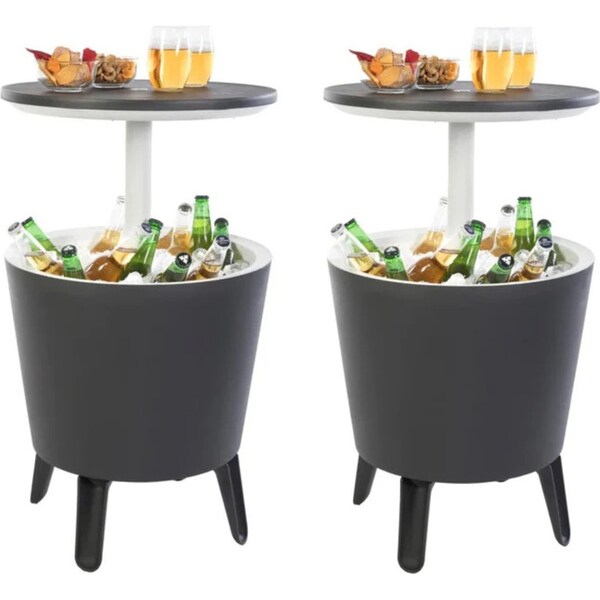 Keter Cool Bar - Graphite/White - 2 PACK