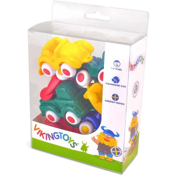 7pcs Viking Toys Mini Chubbies Vehicle Car/Boat Play Toy Kids/Children 12m+