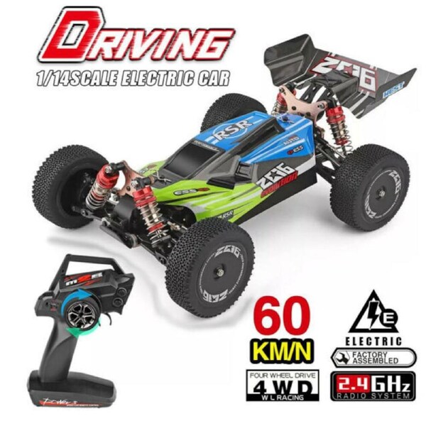 Wltoys XKS 144012 Carbon Fiber Chassis Rc Car 1/14 2.4Gh 4WD RC Car 60KMH