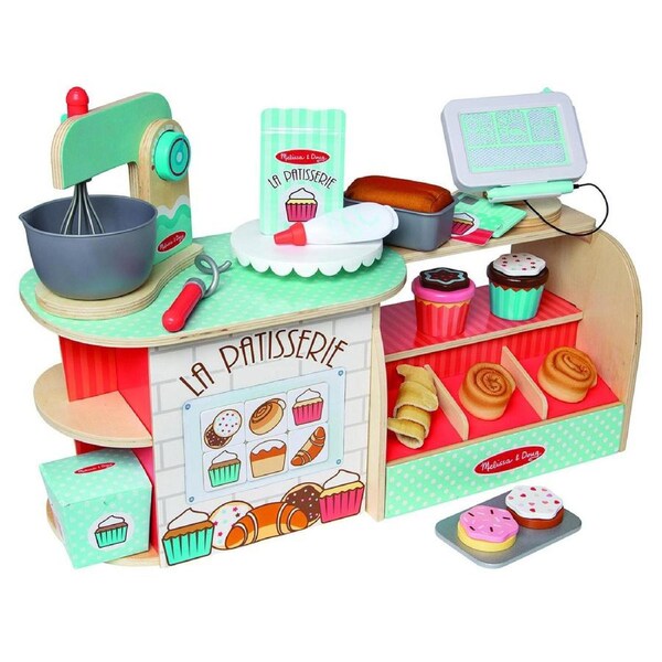Melissa & Doug La Patisserie Bake Shop Kids/Childrens Pretend Play Toy 3y+
