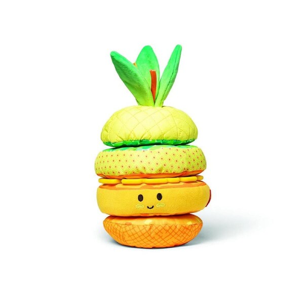 Melissa & Doug Pineapple Soft Stacker Kids/Childrens Pretend Play Toy 0m+