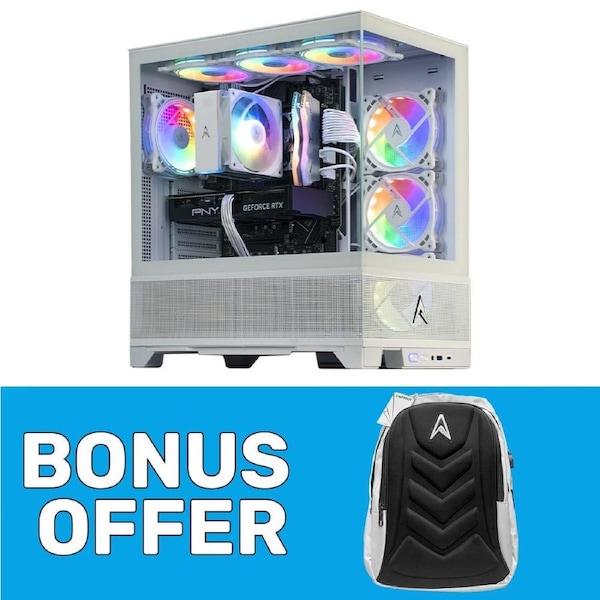 Allied Patriot AMD Ryzen 5 7500F - RTX 4070 Super 12GB Gaming PC (White Case)
