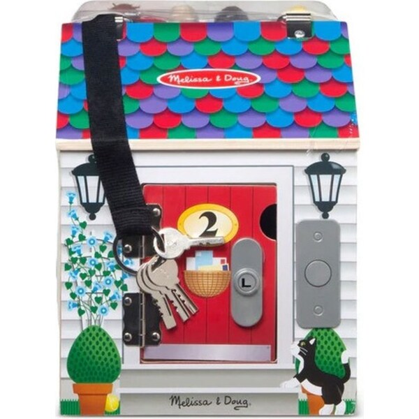 Melissa & Doug Doorbell House Kids/Childrens Interactive Play Toy 3y+