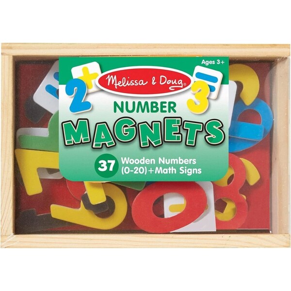 37pc Melissa & Doug Number Magnets Kids/Childrens Interactive Play Toy 3y+