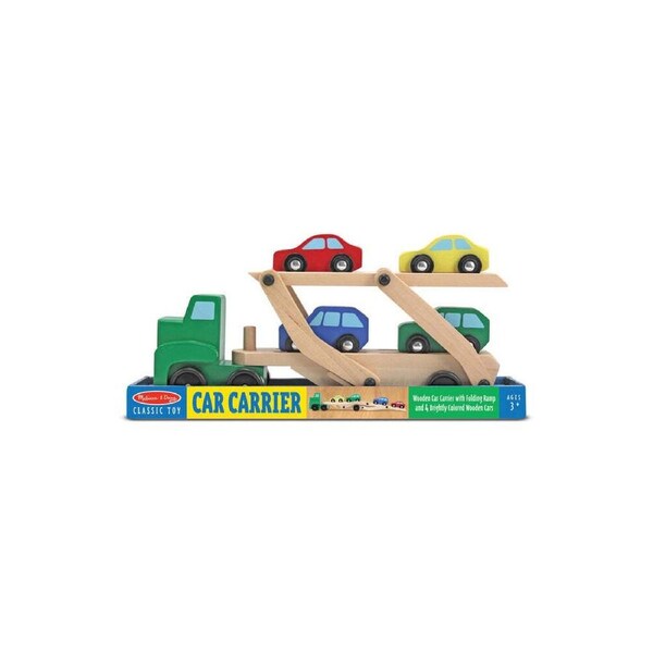 Melissa & Doug Car Carrier Kids/Childrens Interactive Play Toy Playset 3y+
