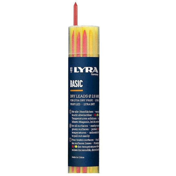 Lyra Dry Refills Mixed Colours 2.8mm (12 Pack)