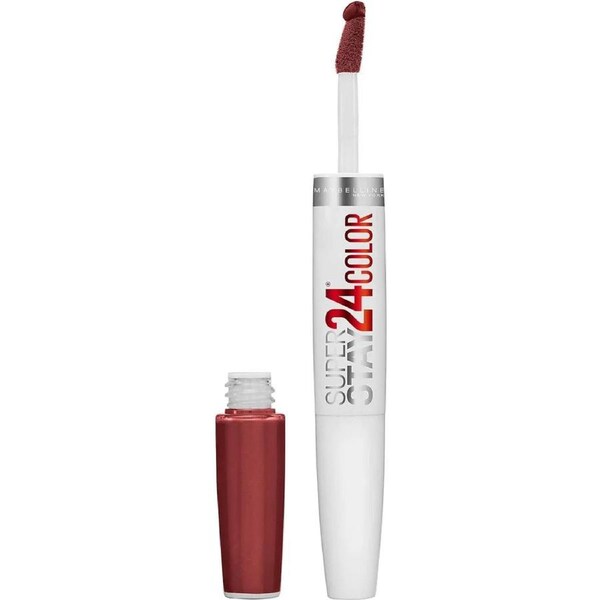 Maybelline Superstay 24HR 2-Step Liquid Lipstick - Everlasting Wine 005