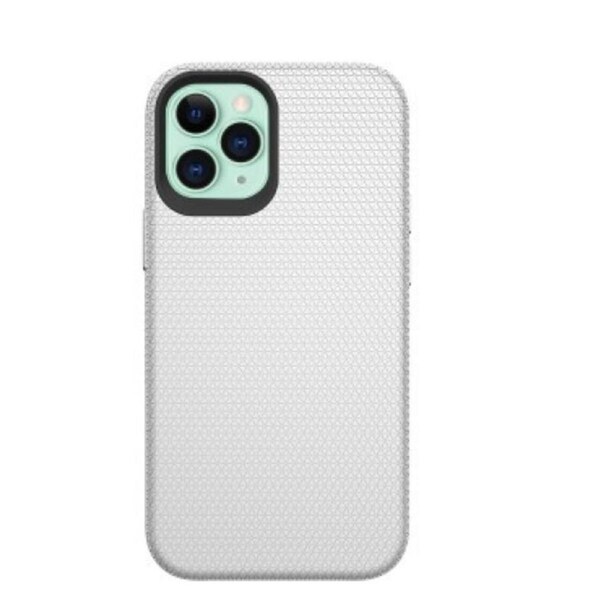 iPhone 12 Pro Max Compatible Case With Rugged Shockproof - Silver