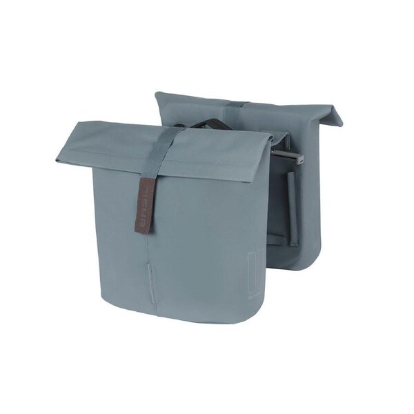 Basil City Double Pannier Bag MIK 28-32L Graphite Blue - Blue