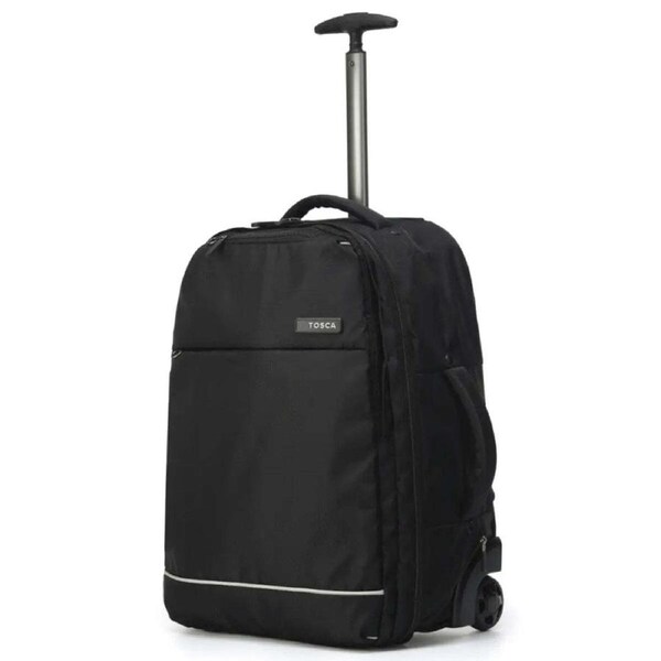Tosca So Lite Onboard Trolley Backpack - Black