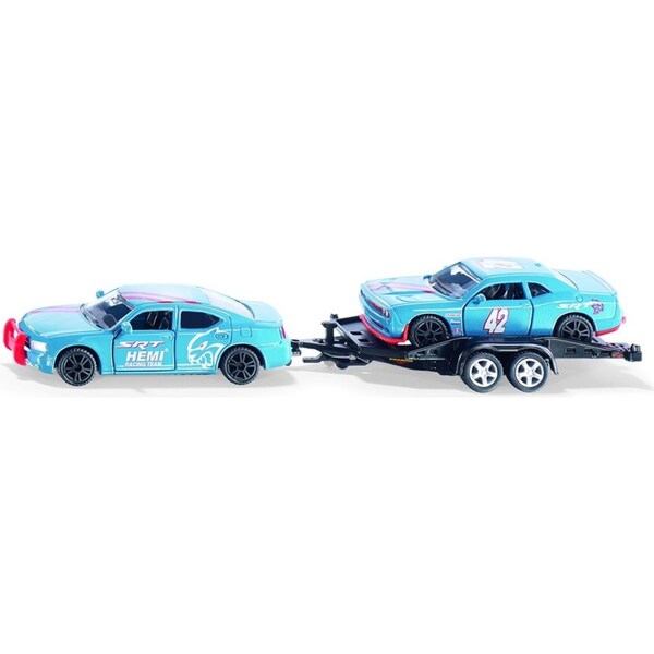 Siku 1:55 Scale Dodge Charger w/ Dodge Challenger SRT Racing Car 200mm Toy 3y+
