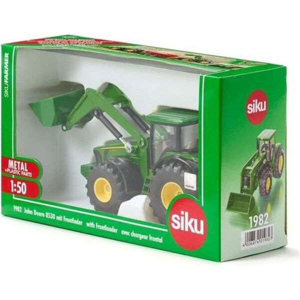 Siku 1:50 Scale Diecast John Deere w/ Front Loader Kids 158mm Vehicle Toy GRN 3+