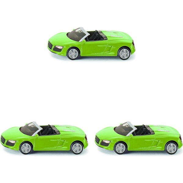 3x Siku 1316 Audi R8 Spyder Kids Diecast Vehicle Car Collectable Play Toy 3y+