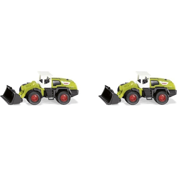 2x Siku 1524 Claas Torion 1914 Wheel Loader Construction Vehicle Kids Toy 3y+