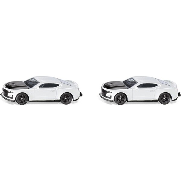 2x Siku Chevrolet Camaro Diecast Vehicle Kids/Children Collectable Toy WHT 3y+