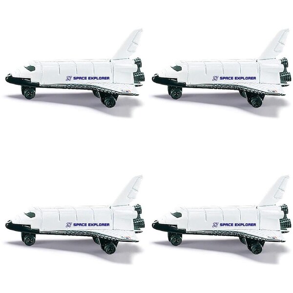 4x Siku 0817 American Space Shuttle Diecast 71mm Vehicle Kids/Children Toy 3y+