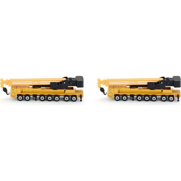 2x Siku 1623 Mega Lifter w/ Movable Crane Diecast Metal 147mm Kids Play Toy 3y+