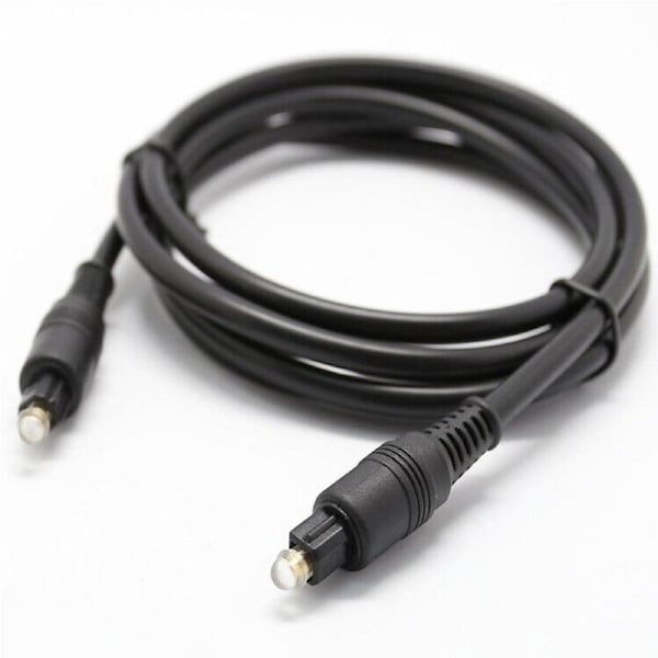 Premium Optical Fibre Digital Audio Cable Lead Cord 2M