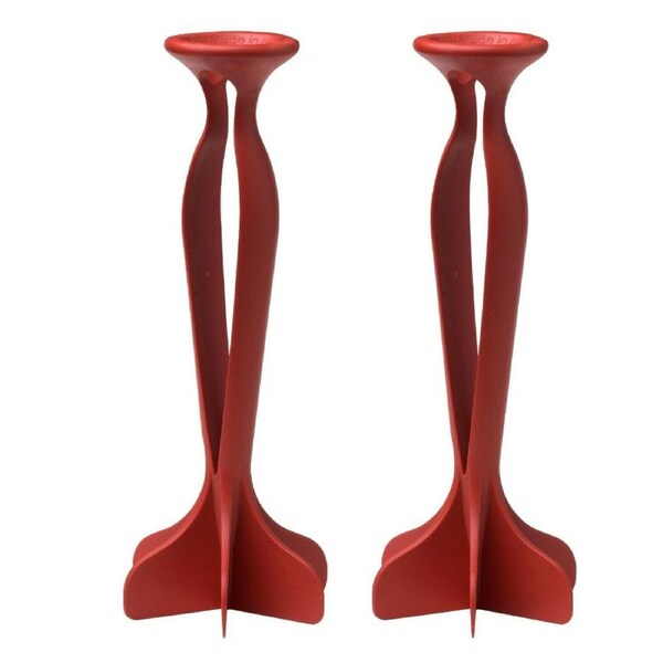 Hackit Kitchen Crusher Chopping Utensil Red Set of 2