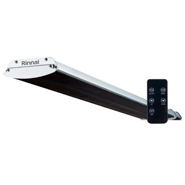 Rinnai Outdoor / Alfresco WiFi & Remote 1500W Infrared Radiant Strip Heater in Small